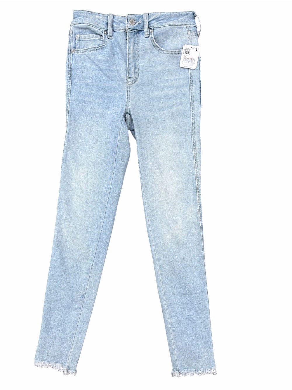 We The Free Light Blue High-Rise Skinny Jeans